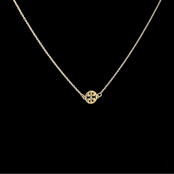 NWOT Tory Burch Delicate Gold Necklace - Picture 2 of 4